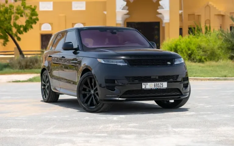 Rent Range Rover Sport 2024 in Dubai